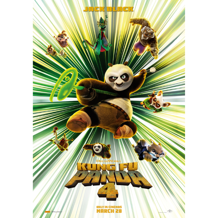 Kung Fu Panda 4 April 2024