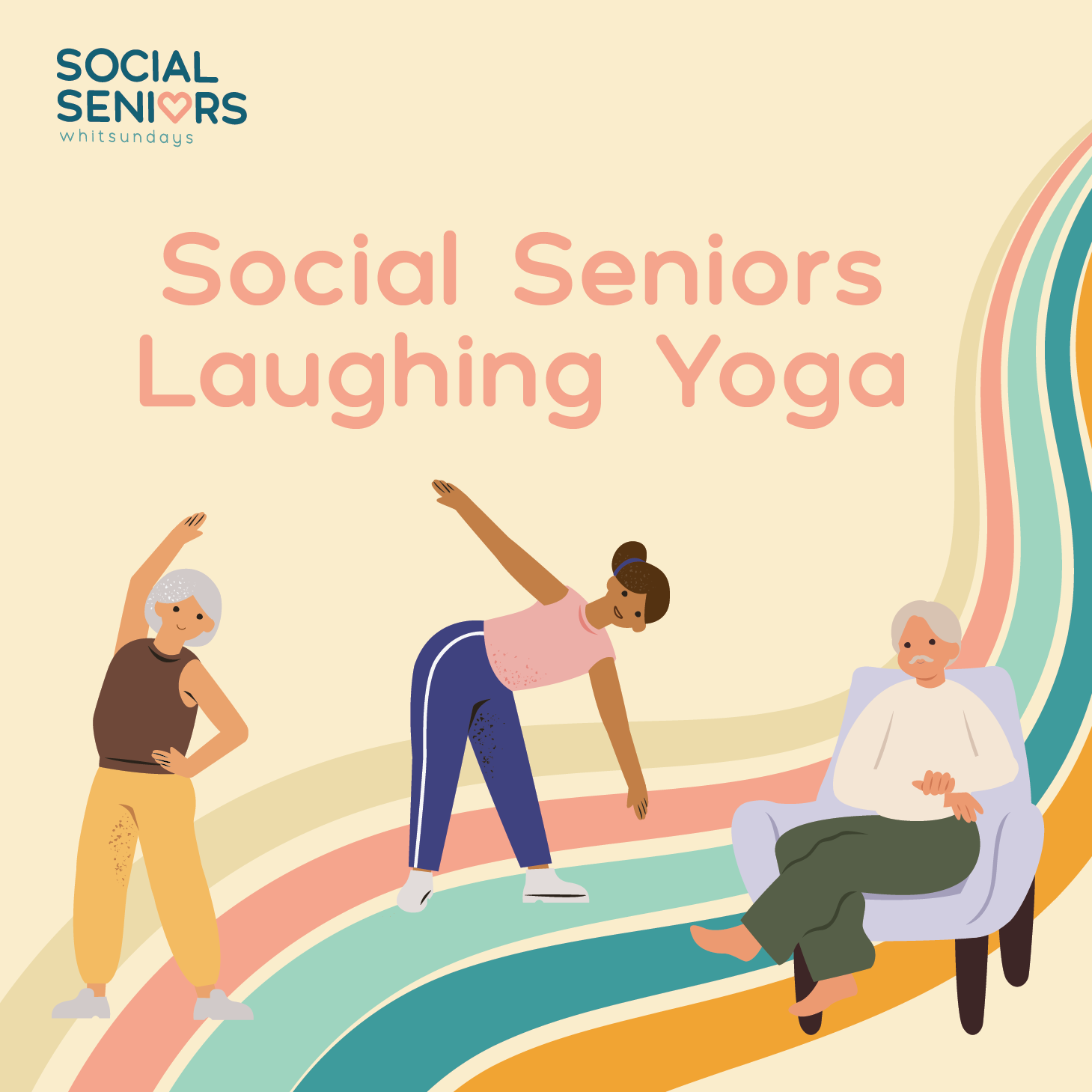 Social Seniors Laughing Yoga - 3 Sept 2025
